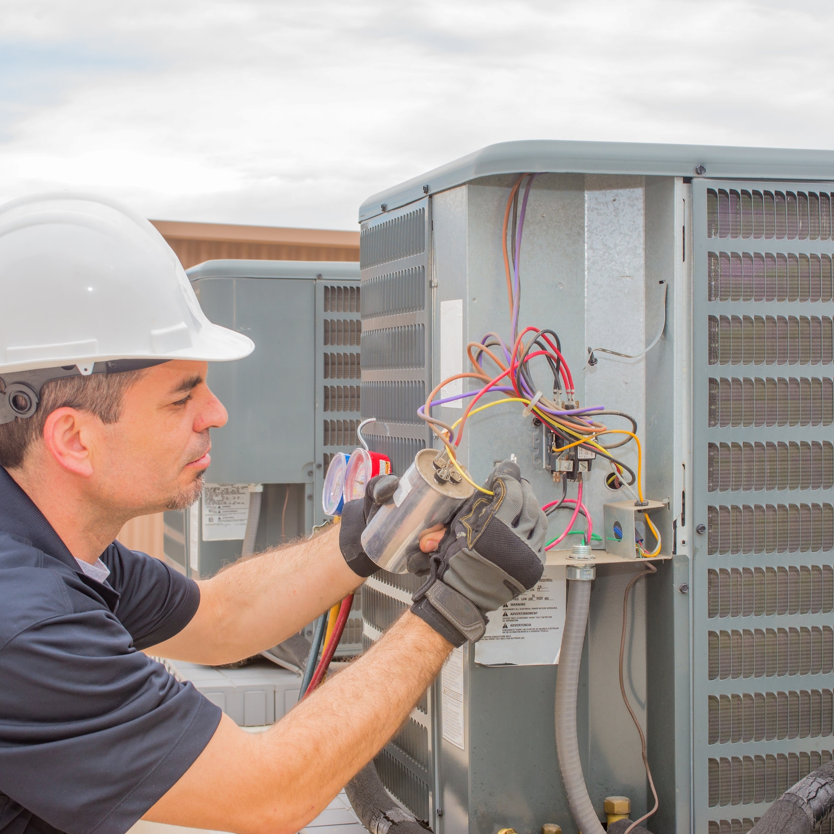 Heater Capacitors Replacement